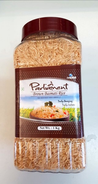 Parliament Brown Basmati Reis 1Kg // Eigenmarke