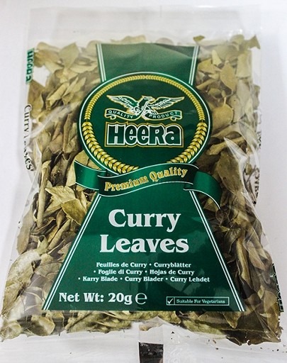 Getrocknete Curryblätter (Dried Curry Leaves) 30gr.