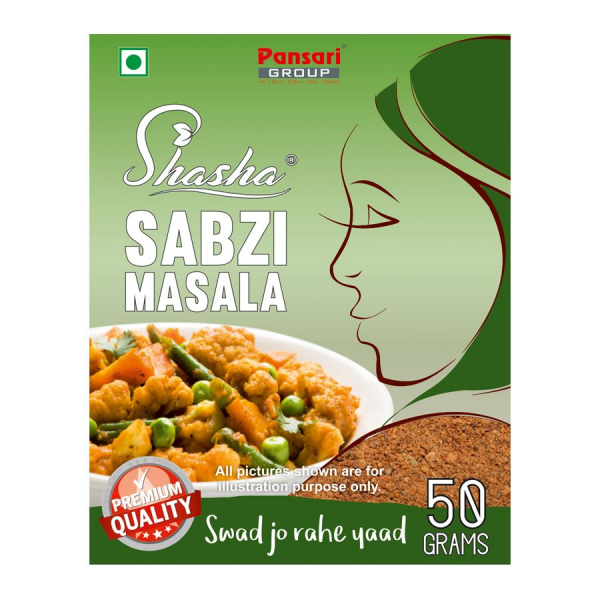 Pansari "Shasha" - Sabzi Masala - 50 gr.